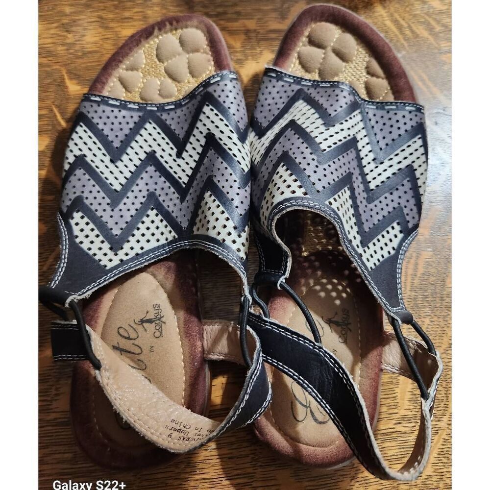ɗ Elite by Corkey's genuine leather sandles m